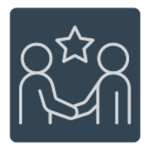 Interior Price Estimates 296 Two people shaking hands under a star, representing a successful interior pricing agreement.