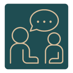 Pricing 4 (1) Two people in discussion, representing exterior pricing consultation